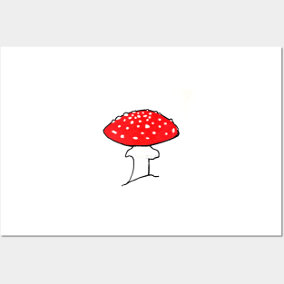 Amanita Some Help Posters and Art